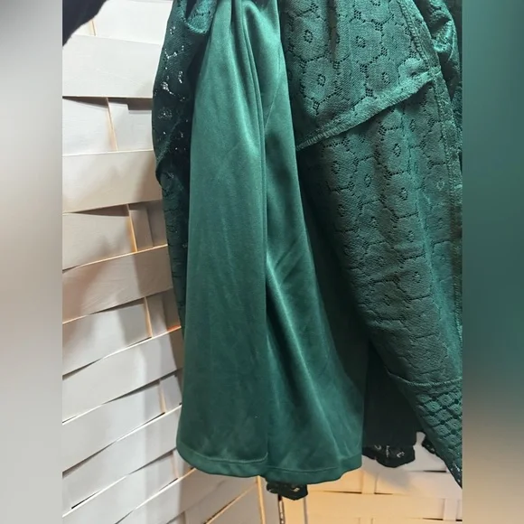 Danny and Nicole A-Line Laced Dress - Picture 5 of 6